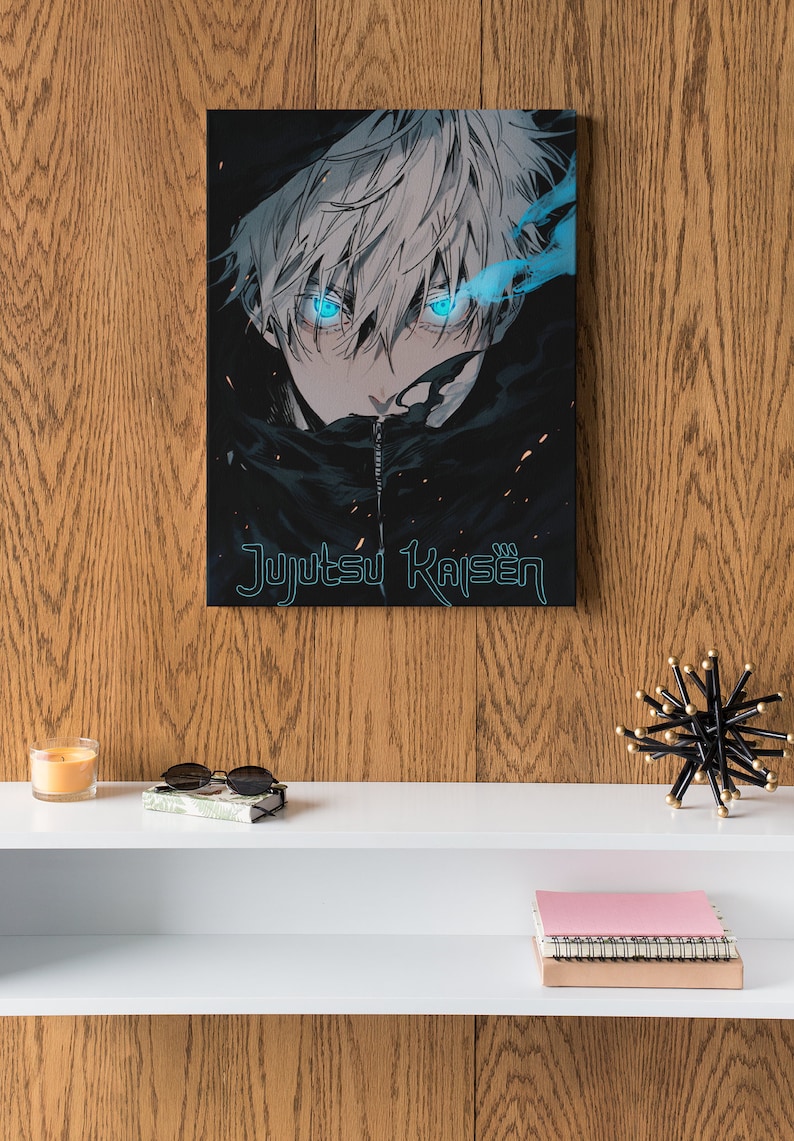 Jujutsu Kaisen Gojo Satoru Poster JJK Print Gojo Poster JJK Etsy