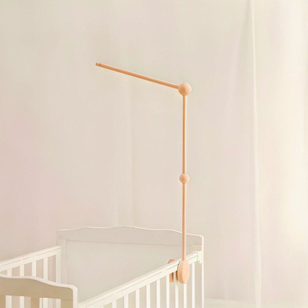 Baby Crib Mobile Arm Wood Mobile Arm Baby Mobile Hanger Etsy