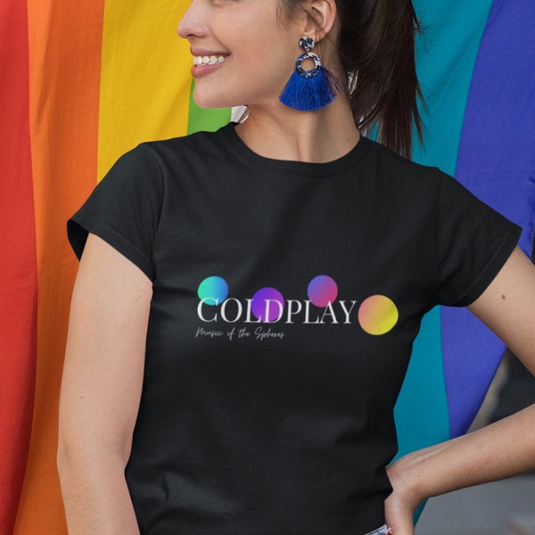 Coldplay Music of the Spheres Tshirt Etsy Denmark