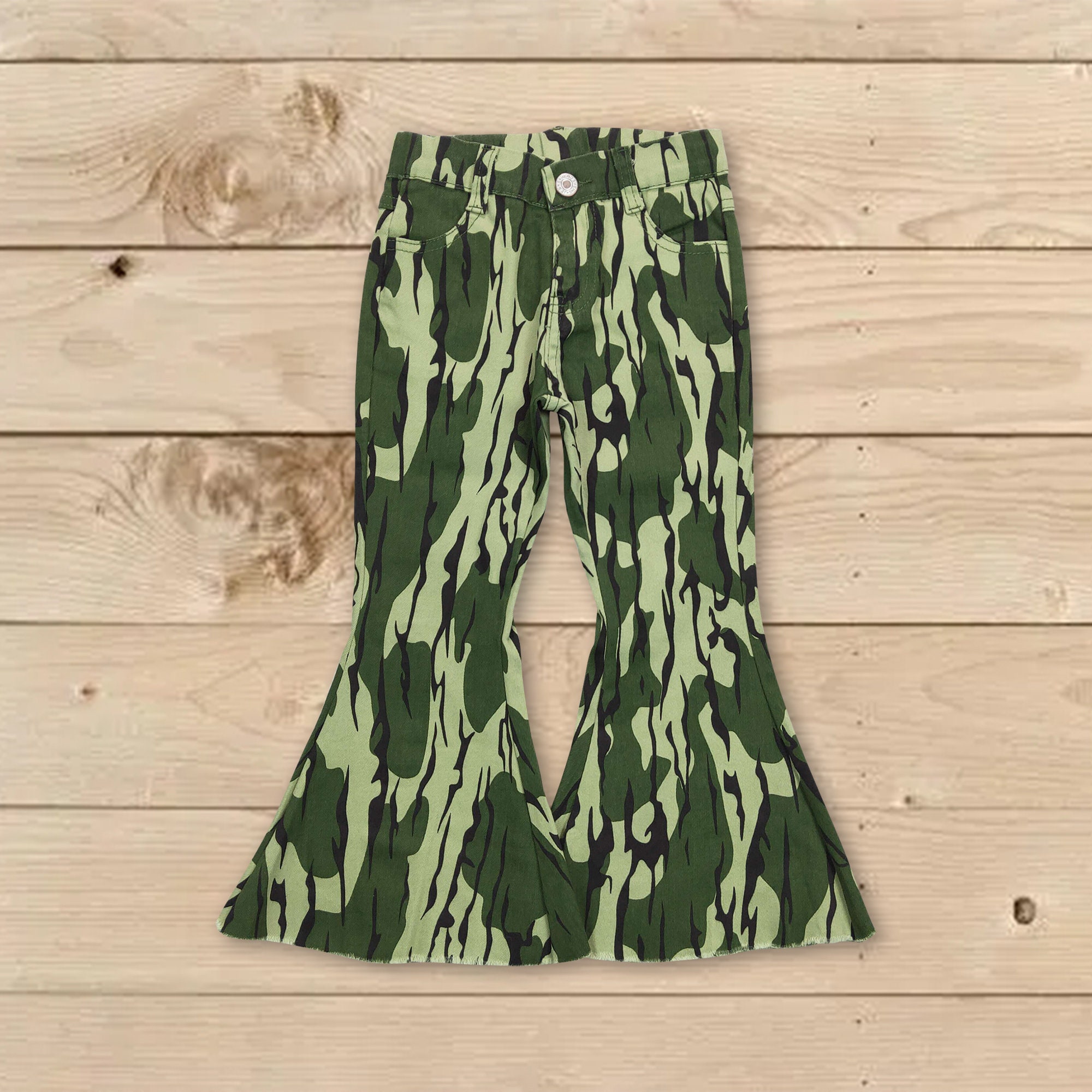 Camo Flare Pants 