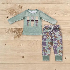 duck call outfit,baby boy camo duck outfit,country boy duck outfit,baby spring fall outfit,hunting buddy outfit,baby boy hunting camo outfit