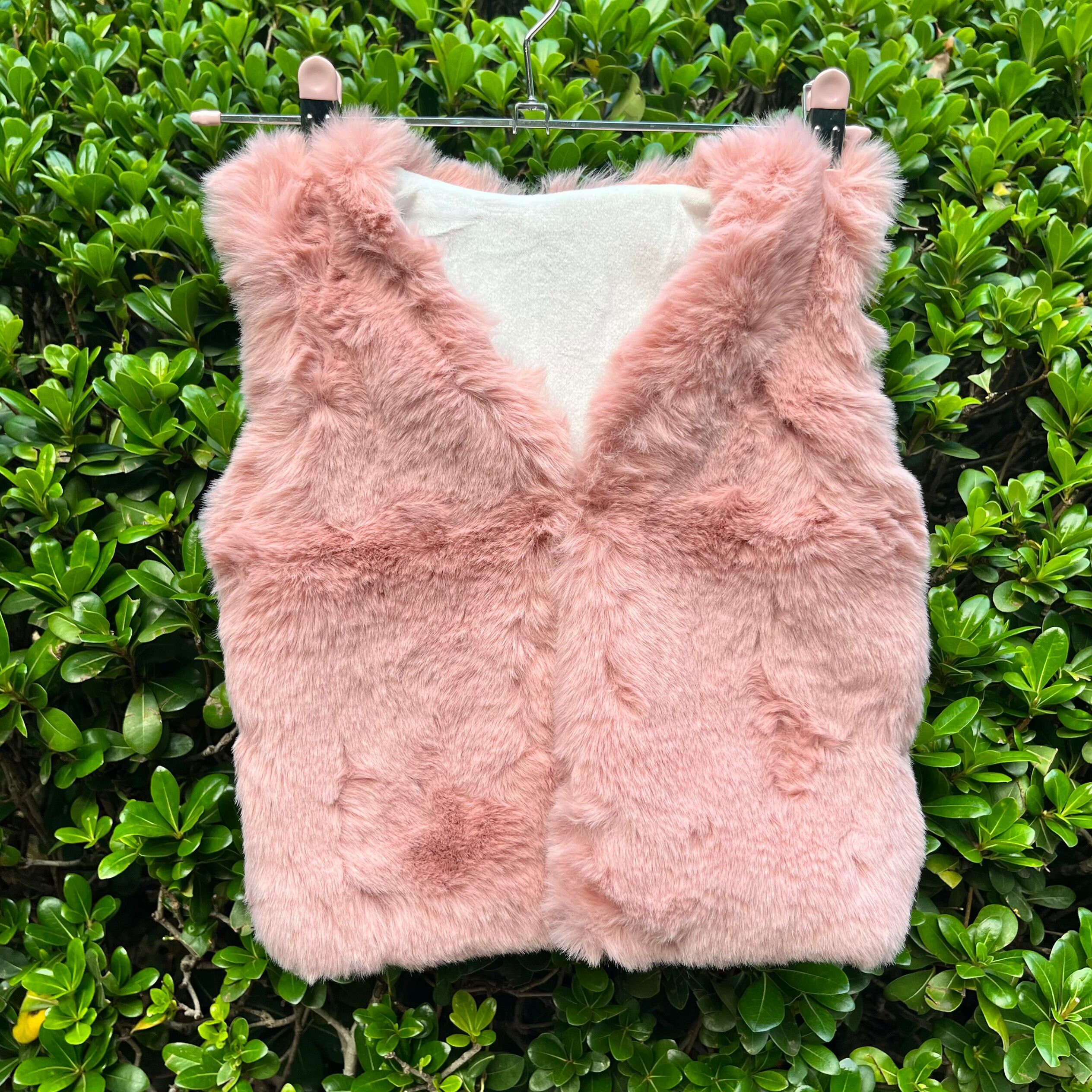 Boys hotsell fur vest