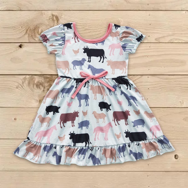 Farm Girl Dress Etsy