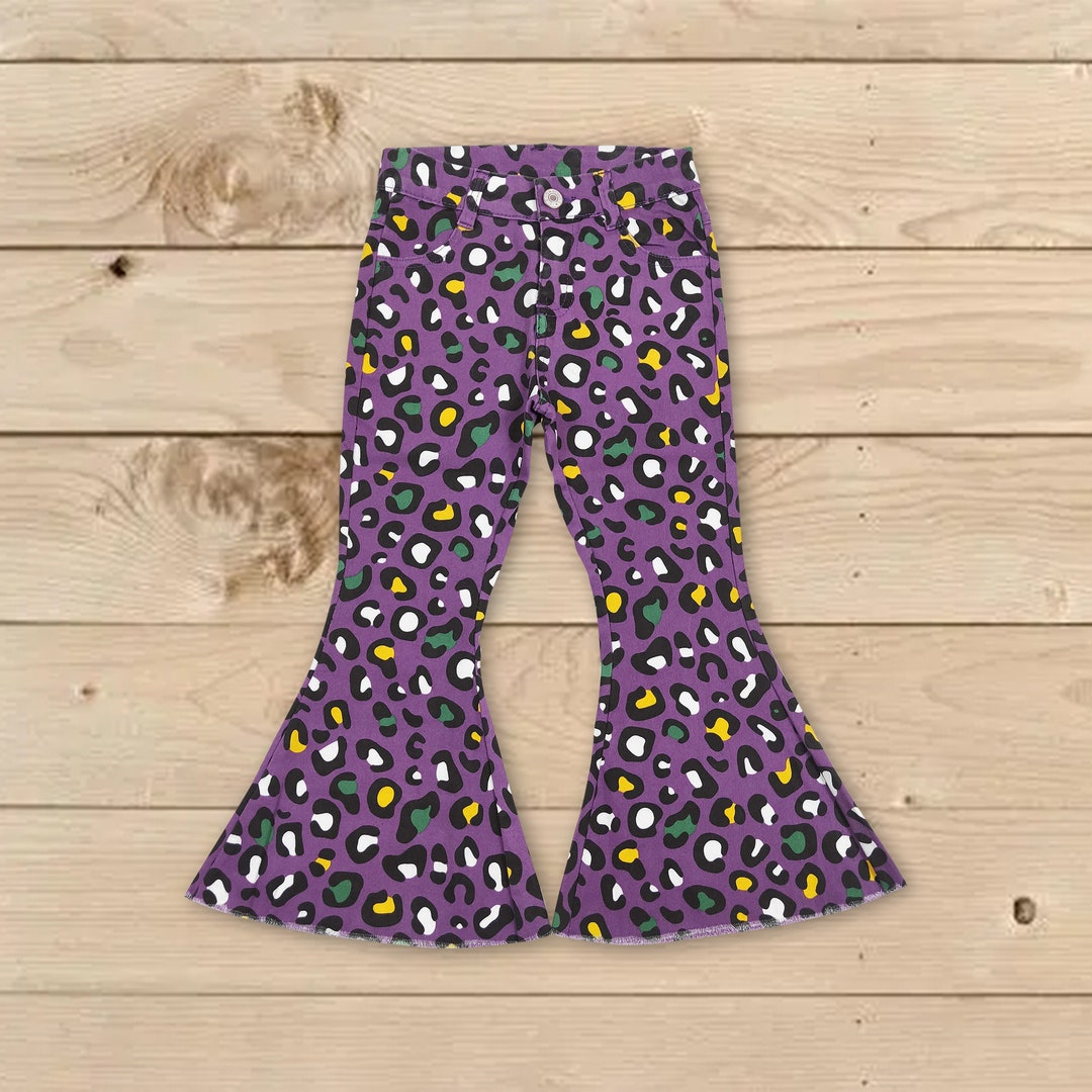 painted mardi gras jeans