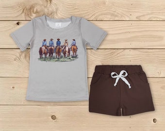 Cowboy Outfit,Western Outfit,Baby Jungen Western Outfit,Cowboy Western Kleidung,Jungen Sommer Kleidung,Kinder Outfit,Babykleidung,Geburtstag Geschenk