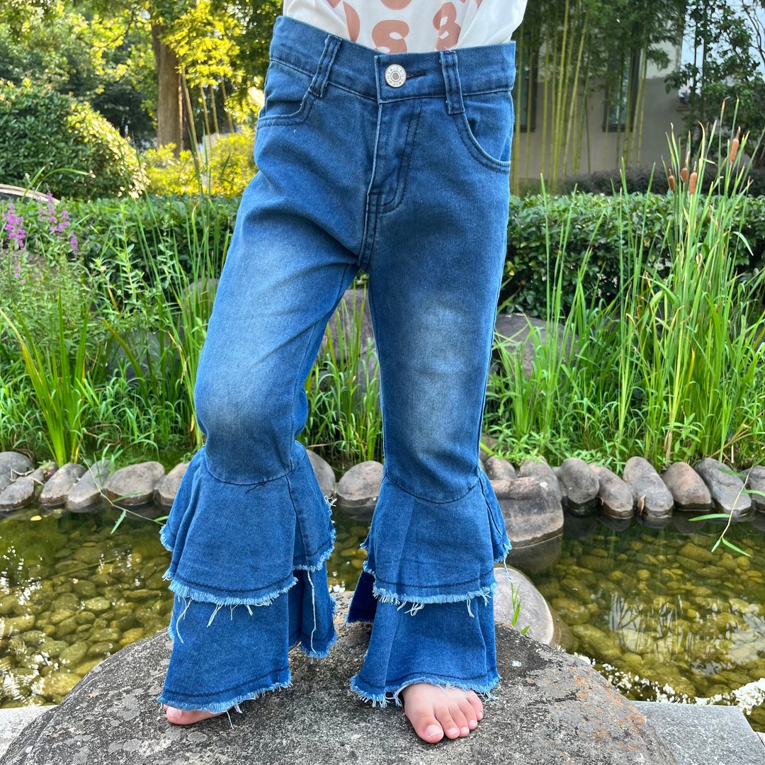 Blue Jeans Toddle Jeans Infant Girls Jeans Pants Baby - Etsy