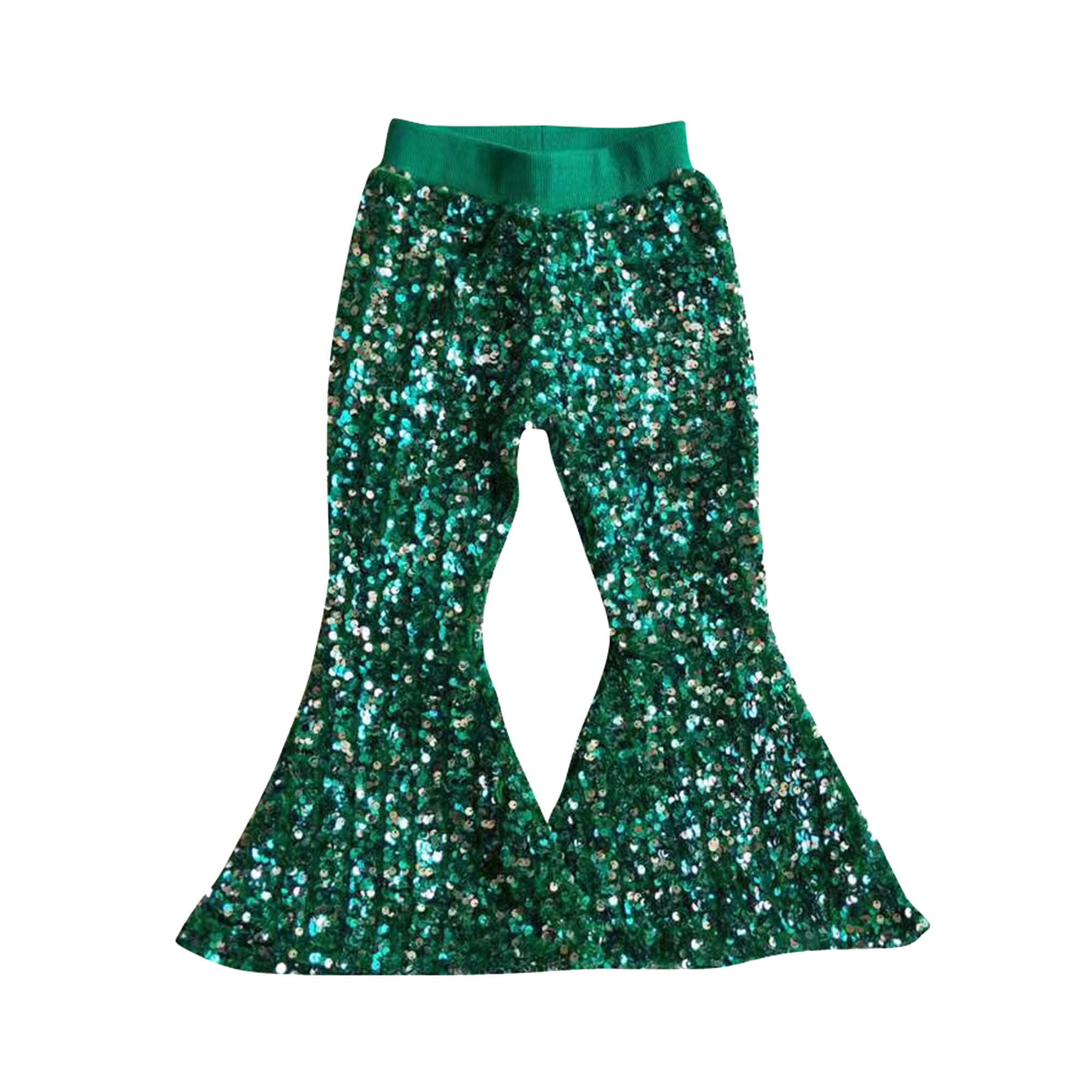 Green Sequin Pants - Etsy