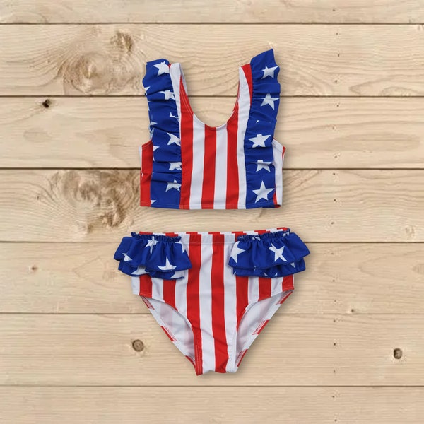 boy 4th of july bathing suit
