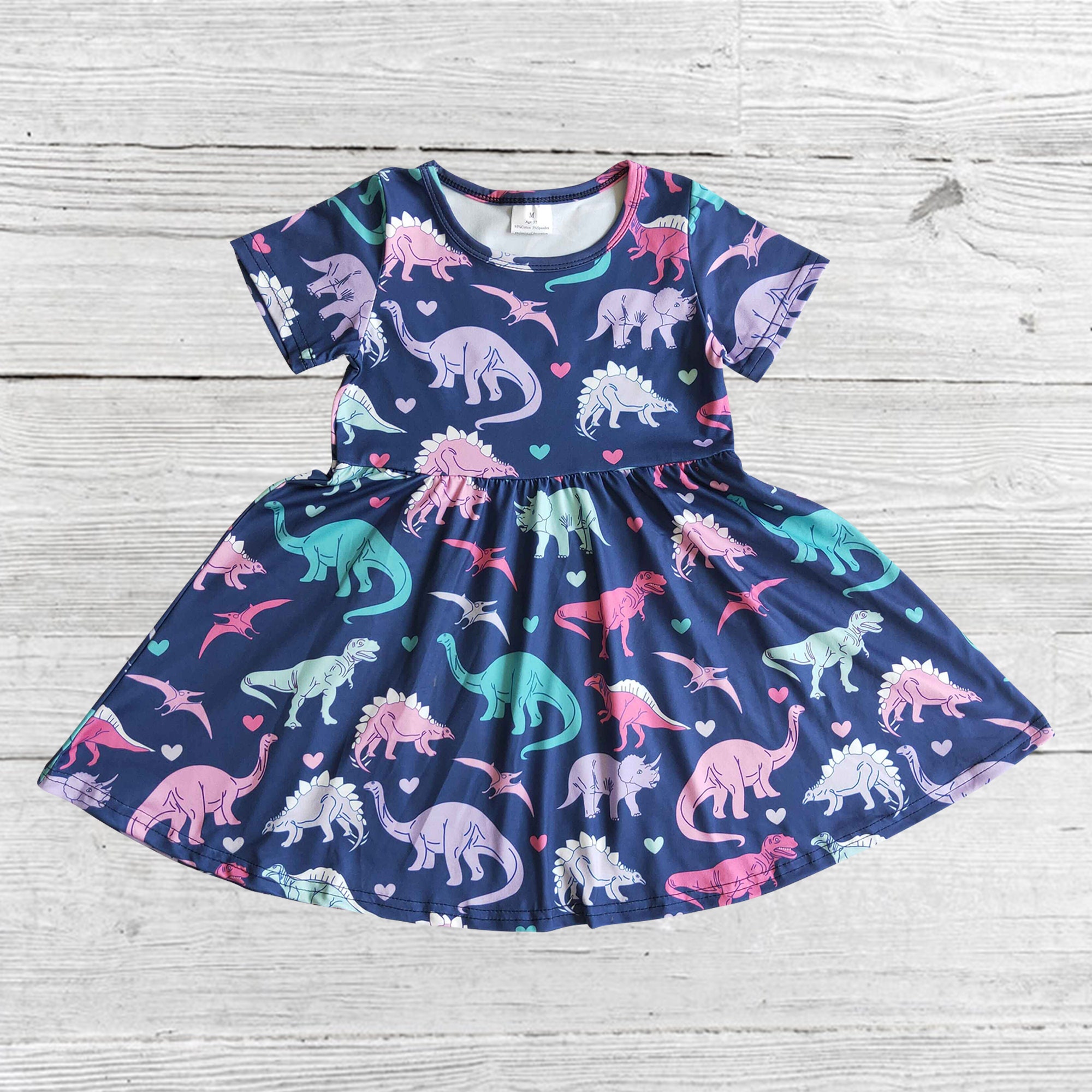 dinosaur summer dress