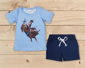 Cowboy Outfit,Baby Jungen Outfit,Kinder Sommer Outfit,Western Cowboy Kleidung Set,Baby Kleidung,Sommer Outfit für Jungen,bereit zu versenden