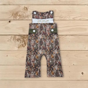 Mallard duck romper,baby boy duck romper,duck hunting romper,duck romper for kids,boy romper,camo romper