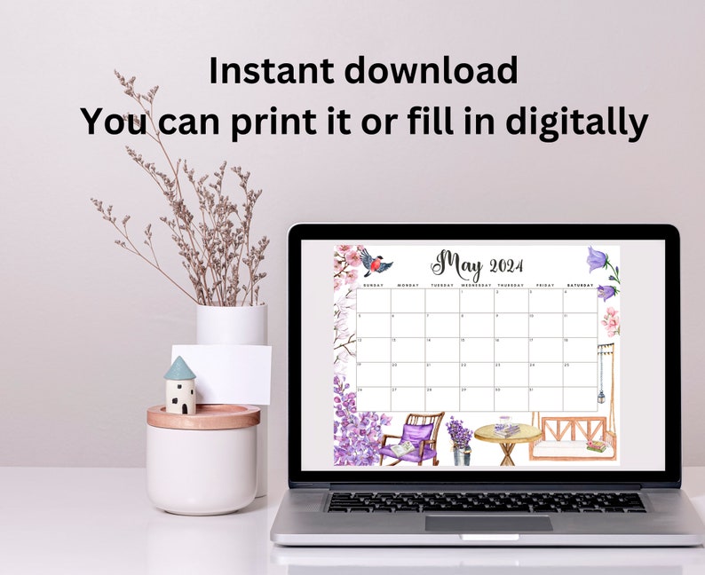 EDITABLE Calendar 2024 Bundle Pack,january to December 2024 Whole Year