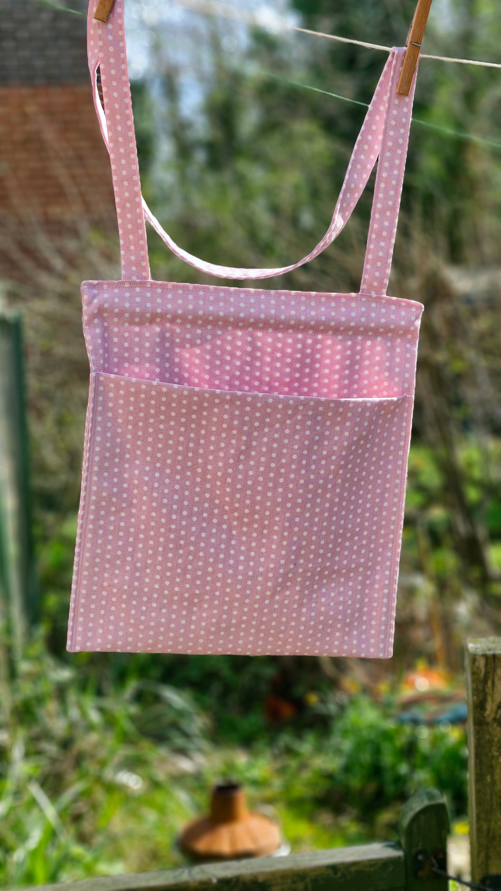 Cross Body Peg Bag,peg Bag Fabric,large Peg Bag,peg Bag With Shoulder