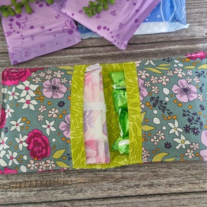 Period pouch,sanitary pad holder,privacy pouch,period pad bag,femine pouch, sanitary towel pouch,period gift