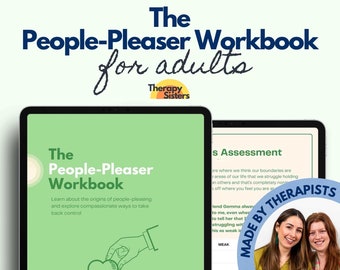 People Pleasing Workbook | Self Therapy Journaling Writing Prompts Therapy Art Journal Therapy Writing Therapy Self Healing Inner Child Book