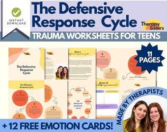 Trauma/PTSD Processing Workbook | Trauma Journal Printable CBT Anxiety Workbook Anger Management Therapy Self Care Journal Mental Health