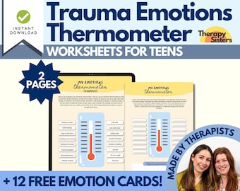 Trauma/PTSD Processing Workbook | Trauma Journal Printable CBT Anxiety Workbook Anger Management Therapy Self Care Journal Mental Health