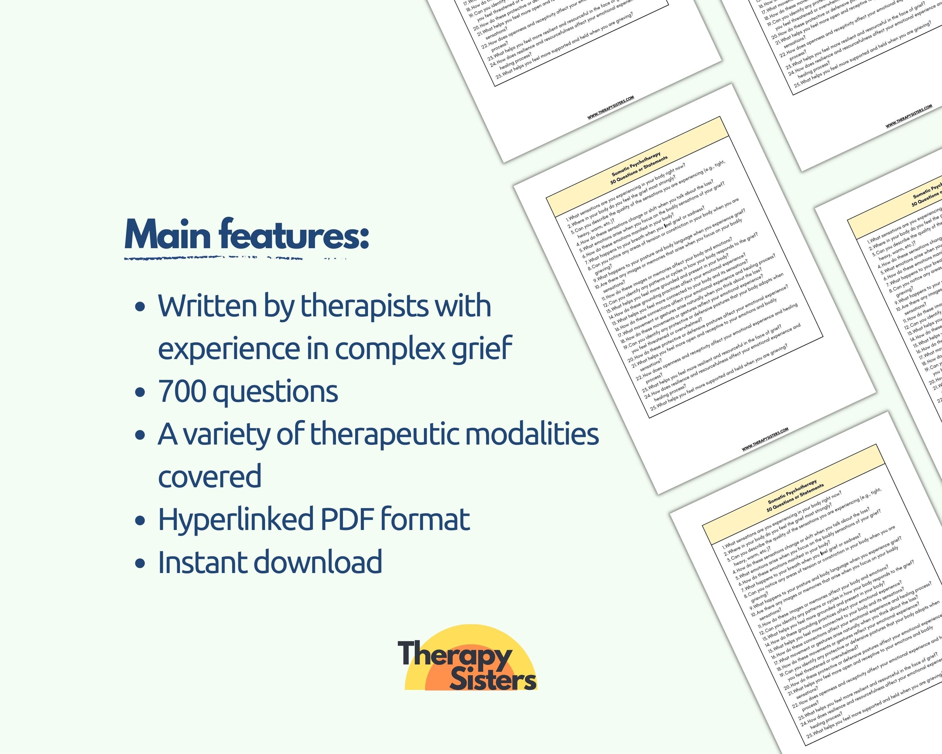 700 Grief Therapy Questions | Grief and Loss Therapy Interventions ...