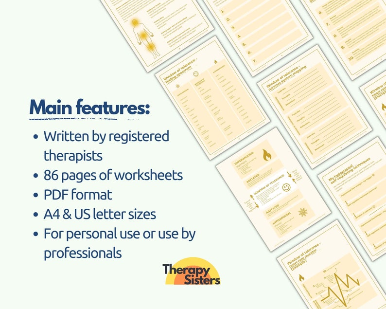 Nervous System Regulation Workbook | Polyvagal Theory Prefrontal Cortex ...