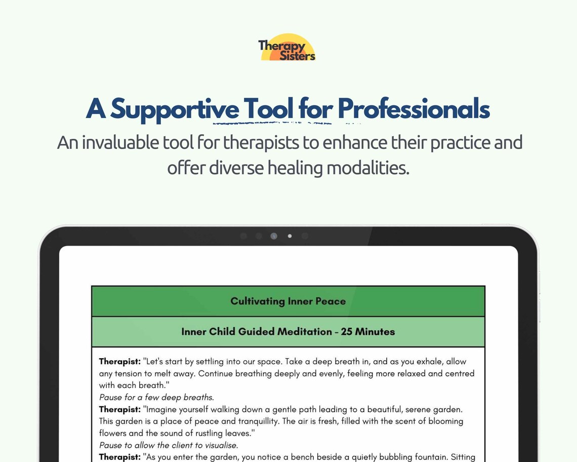 Child First Protocol Script 20 X 25-minute Inner Child Guided Meditation Scripts | Psychologist ...