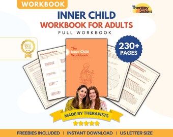 Inner Child Journal | Shadow Work Journal Book of Shadows Healing Journal Therapy Journal Grimoire Journal Self Care Journal Anxiety Journal