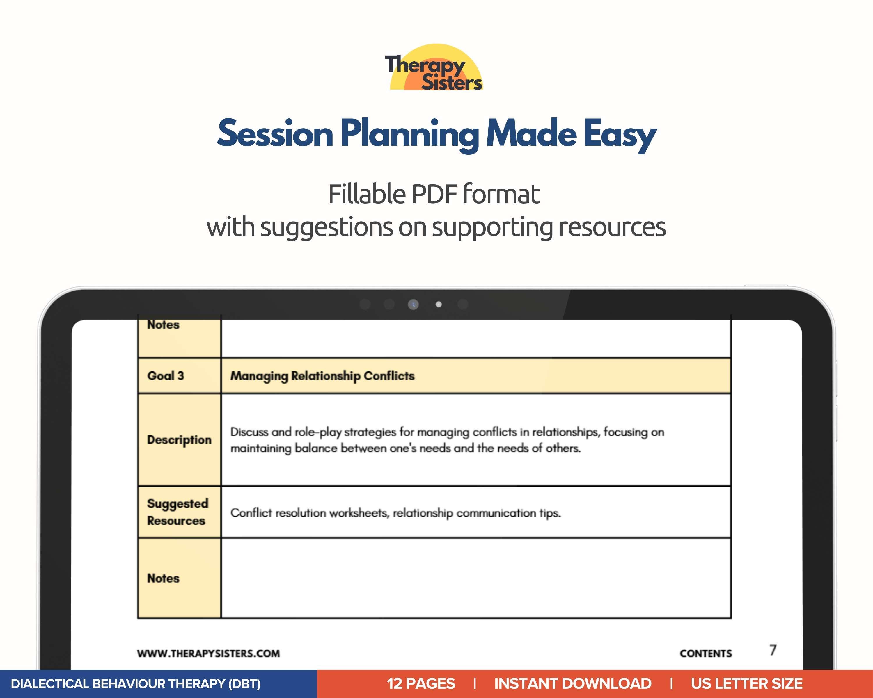 Dbt Scripts 10 Week Bipolar Disorder (DBT) Session Plans | DBT Activities Therapy ...