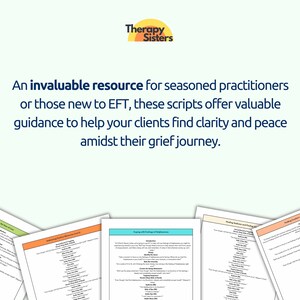 10 X Grief EFT Tapping Therapy Scripts | Therapy Tools Therapy ...
