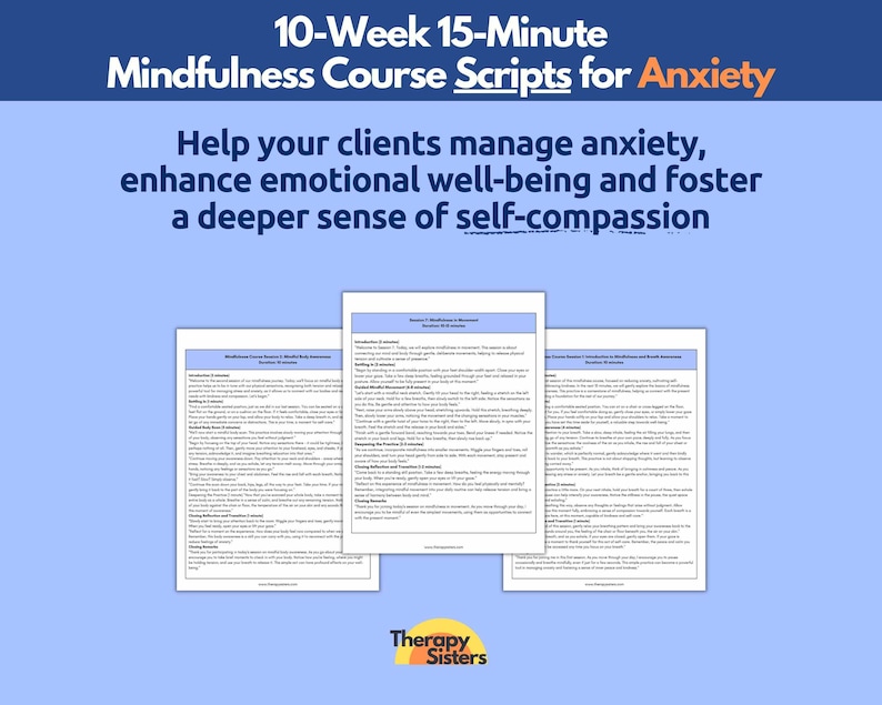 10 Week 15 Minute Guided Meditation Scripts Therapy Resources Therapy 10 Week 15 Minute Guided Meditation Scripts Therapy Resources Therapy