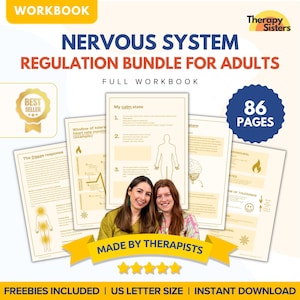 Werkboek zenuwstelselregulatie | Polyvagale theorie Prefrontale cortex traumatherapie Autonoom zenuwstelsel Therapie-instrumenten Psychologie