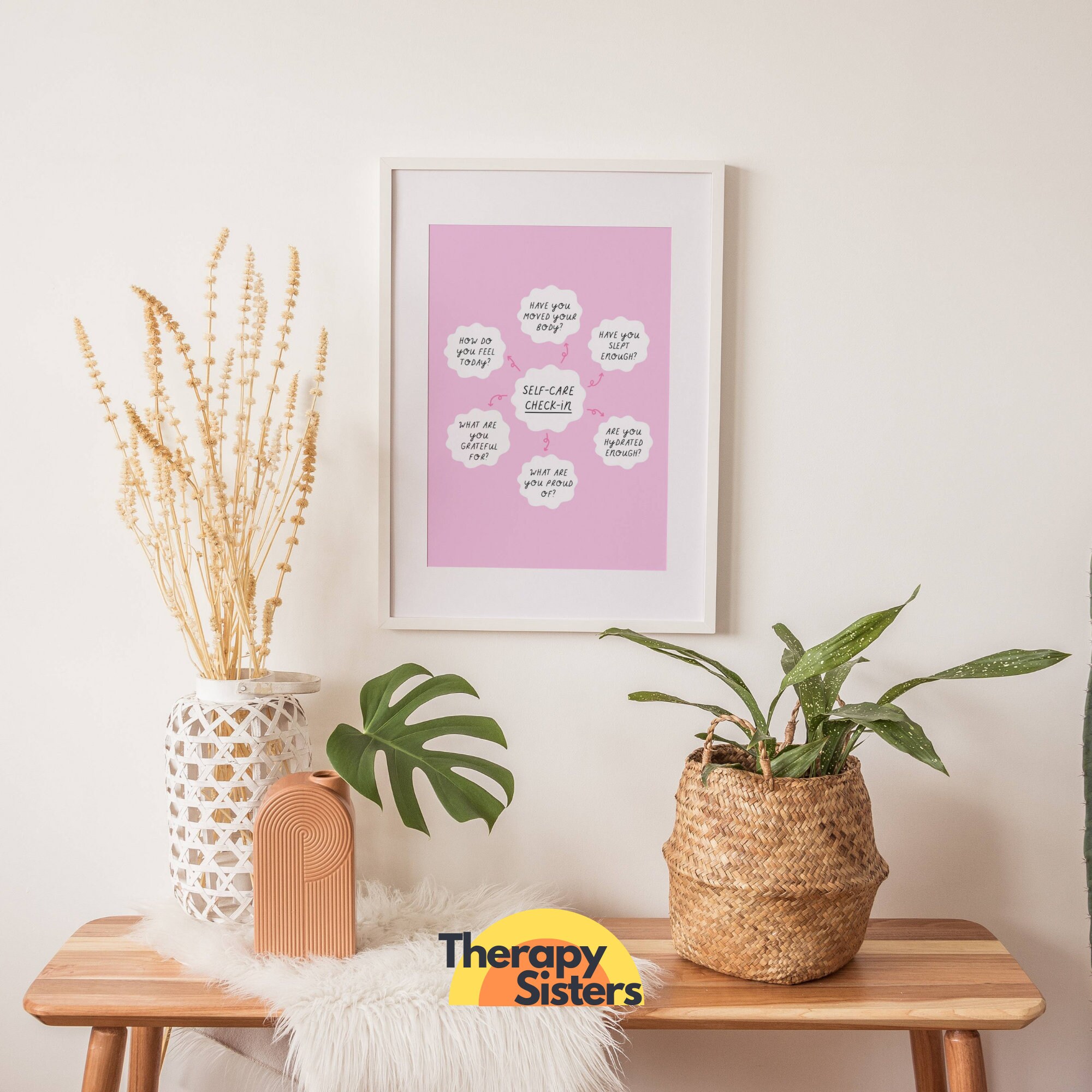 Self Care Therapy Office Decor Poster | Therapy Office Art Psychology ...