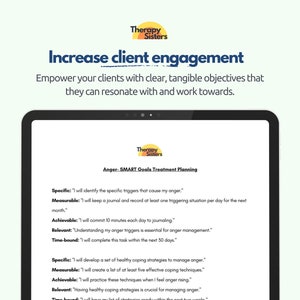 Smart Therapy Script SMART Goals Treatment Planning Guide | Therapy Interventions Therapy ...