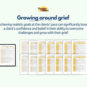 Grief Therapy SMART Goals | Grief and Loss Therapy Interventions ...
