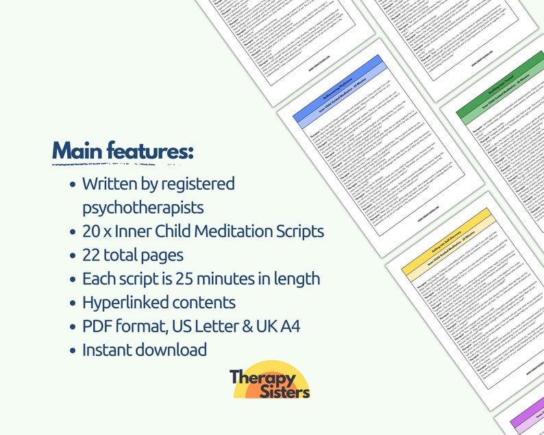 mindfulness, guided meditation scripts, inner child work, mindfulness scripts, meditation scripts, therapy worksheets, yoga scripts, inner child healing, meditation pdf, therapy tools, therapy worksheets, therapy cheat sheets, psychology tools