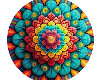 Alfombrilla de ratón Sinfonía caleidoscópica