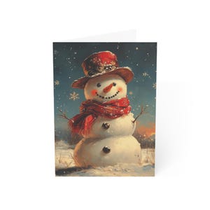 A Winter Friend Greeting Cards (Blank Inside)