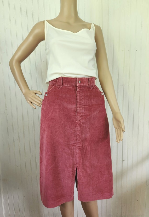 Vintage Levis Corduroy Skirt - image 1