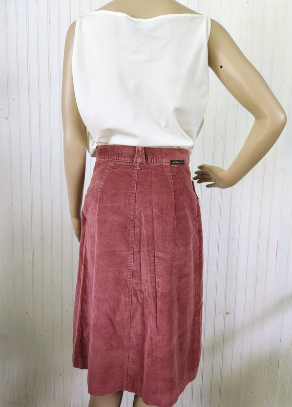 Vintage Levis Corduroy Skirt - image 4