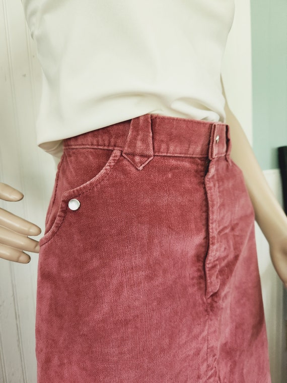 Vintage Levis Corduroy Skirt - image 2