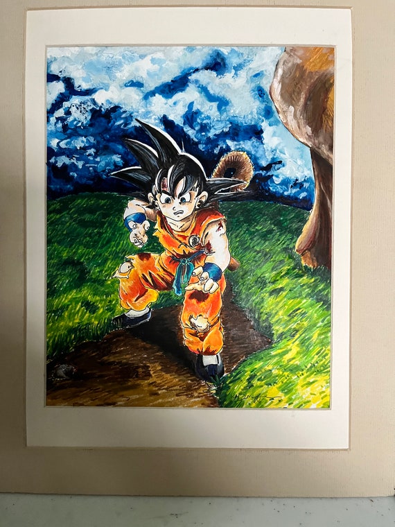 Original Dragonball Z Drawing. 