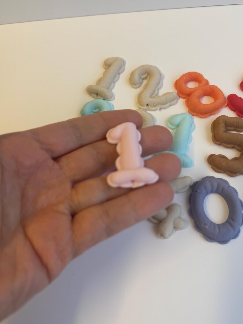 Fondant Numbers , Number Cake Topper - Etsy Canada