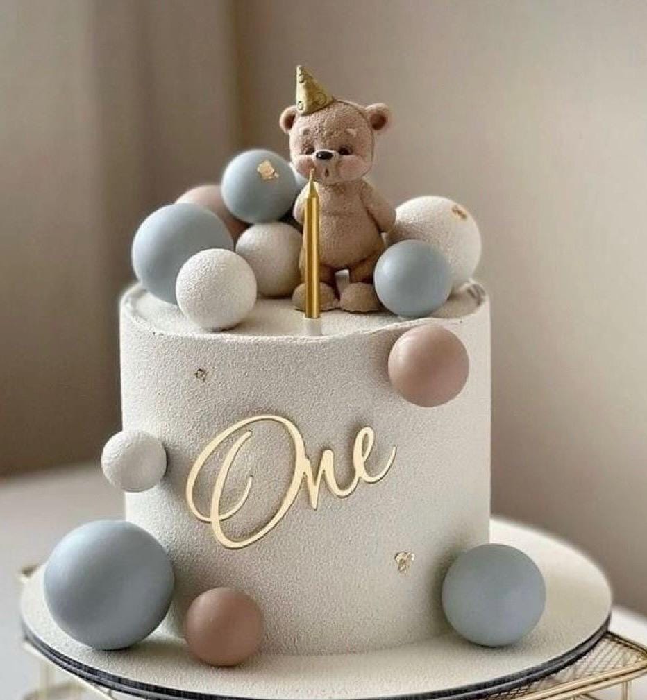 Pastel de oso de peluche - Etsy México, image size:932x1009