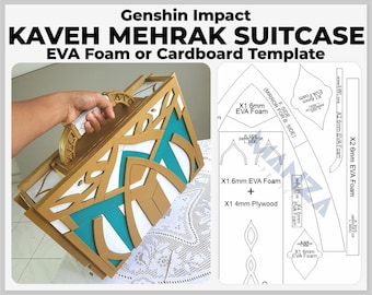 Kaveh Mehrak - Genshin Impact Cosplay Prop - Digital Template Pattern