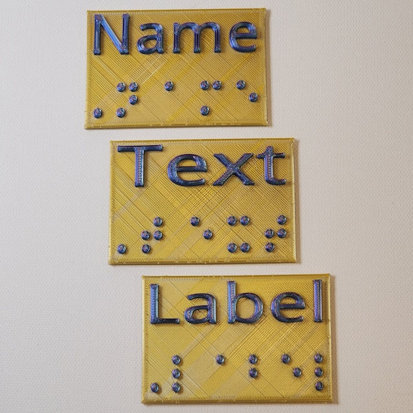 3d Printed Placard - Etsy
