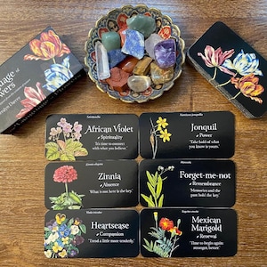 Messaggi ispiratori e guida attraverso il linguaggio dei fiori - Solo estrazione delle carte - Lettura delle carte dell'oracolo - Lettura dei tarocchi - Messaggi spirituali