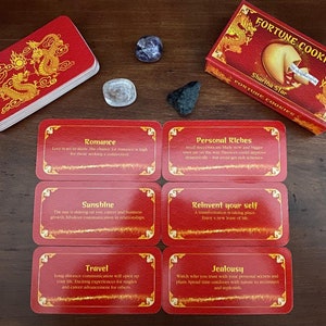 Glückskeksbotschaften - Nur Karte ziehen - Zukunftsvorhersagen - Orakelkartenlesung - Tarotlesung - Geistbotschaften
