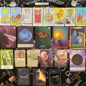 Custom Order-In Depth Detailed Tarot + Oracle Card Reading-Ask 6 Questions-Personalized Spread -Custom Reading-Specific Situations-Any Topic