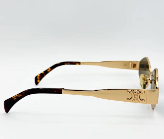サングラス Celine Triomphe 17 Sunglasses Sunglasses CELINE Triomphe CL40317U 52F 55-15 Tortoise in