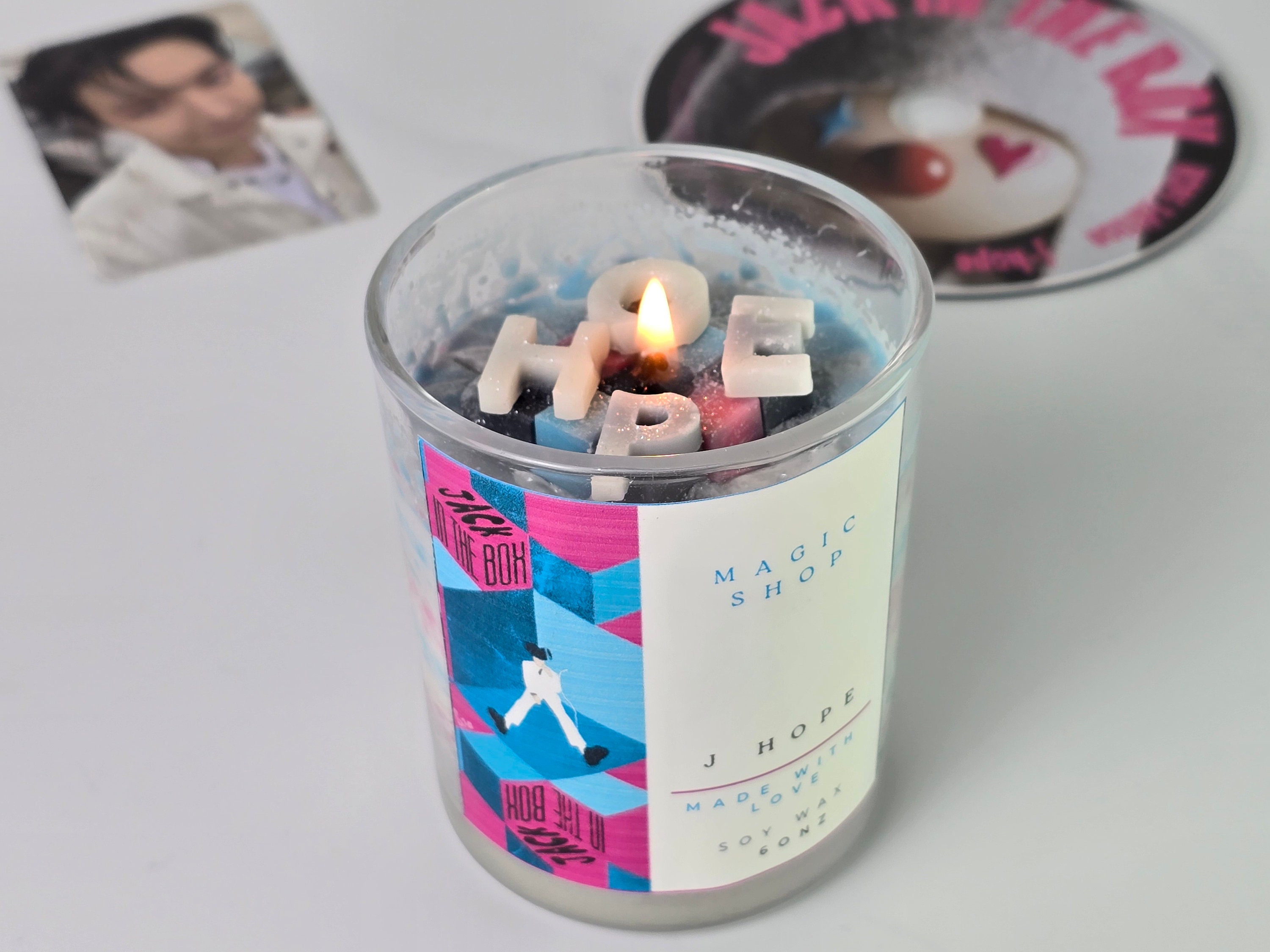 J-HOPE ARSON キャンドル Official BTS J-Hope Jack In the Box Arson Burn Candle BTS JHOPE