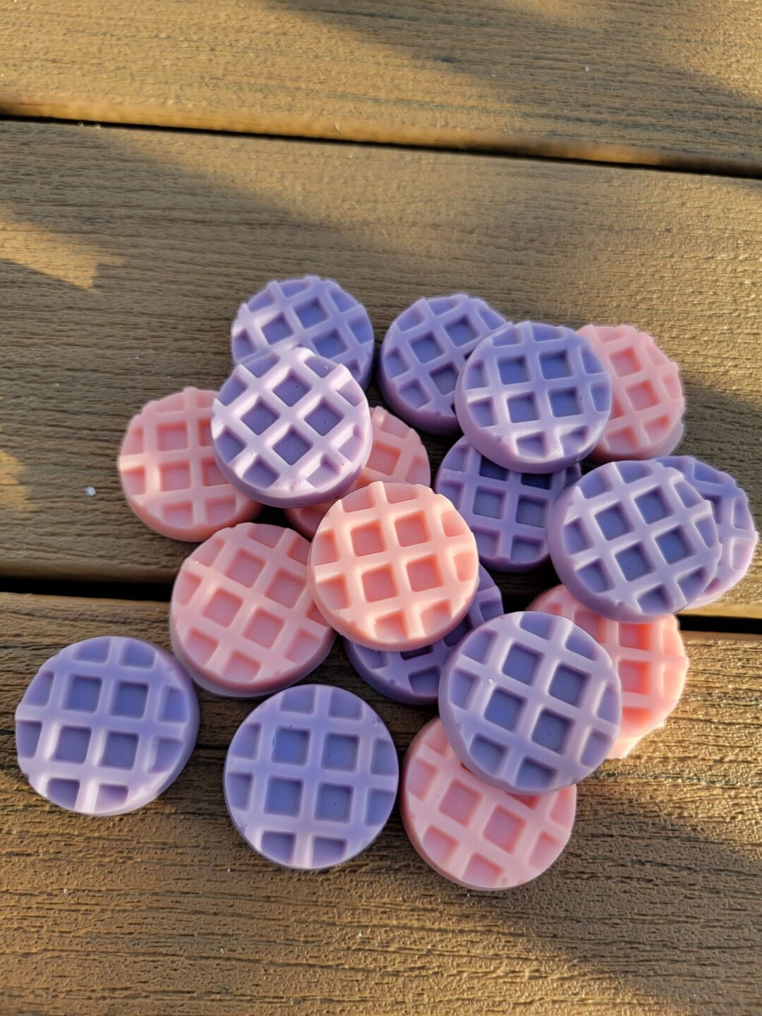 Birthday Cake Waffle Wax Melts Food Wax Melts Waffle Wax Etsy