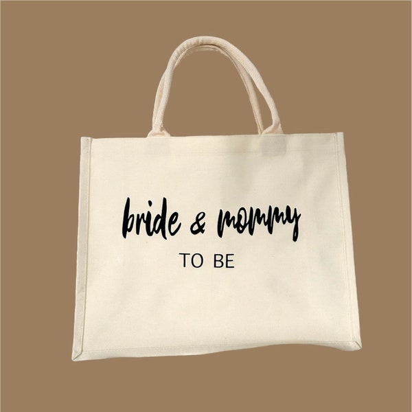 theBRIDESBOXX personalisierter Shopper Tasche Bag Geschenk Bride to be